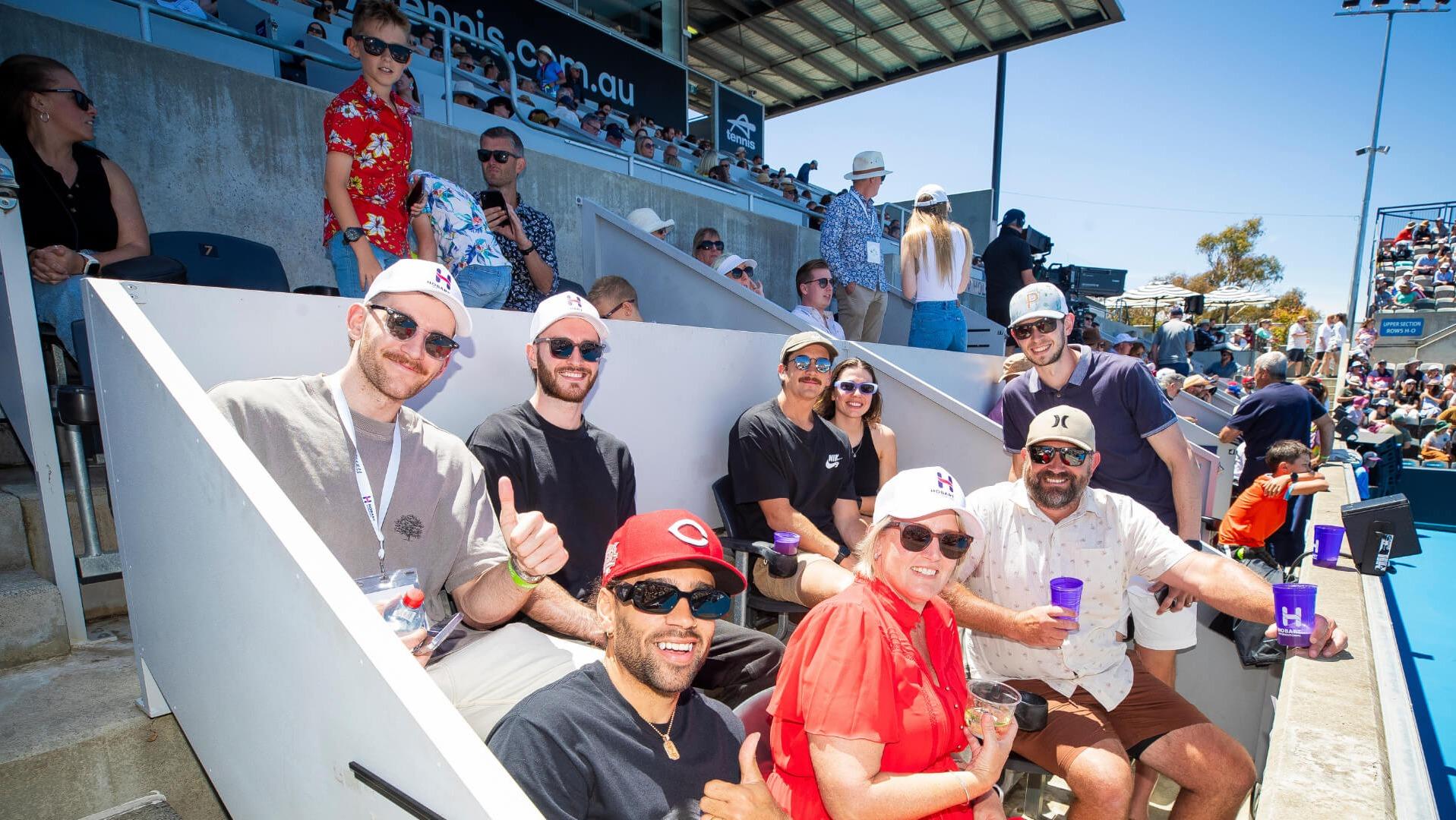 2026 Hobart International Premium Box - Jan 17 Finals Session