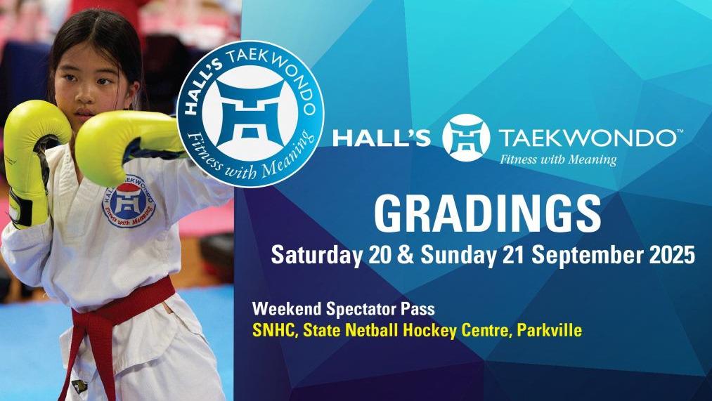 Hall's Taekwondo September Grading 2025 #gohalls