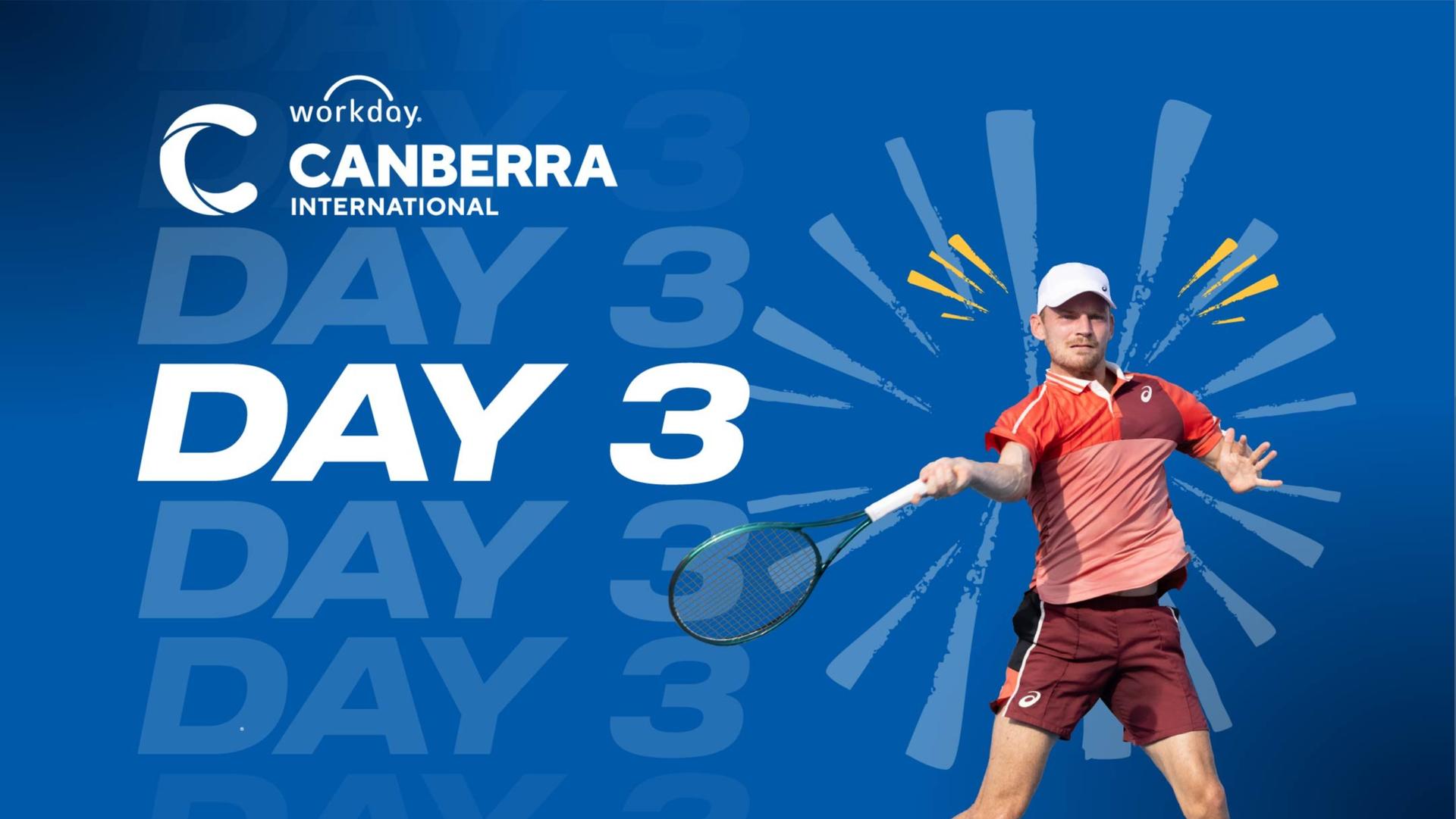 Workday Canberra International 2026 - Day 3