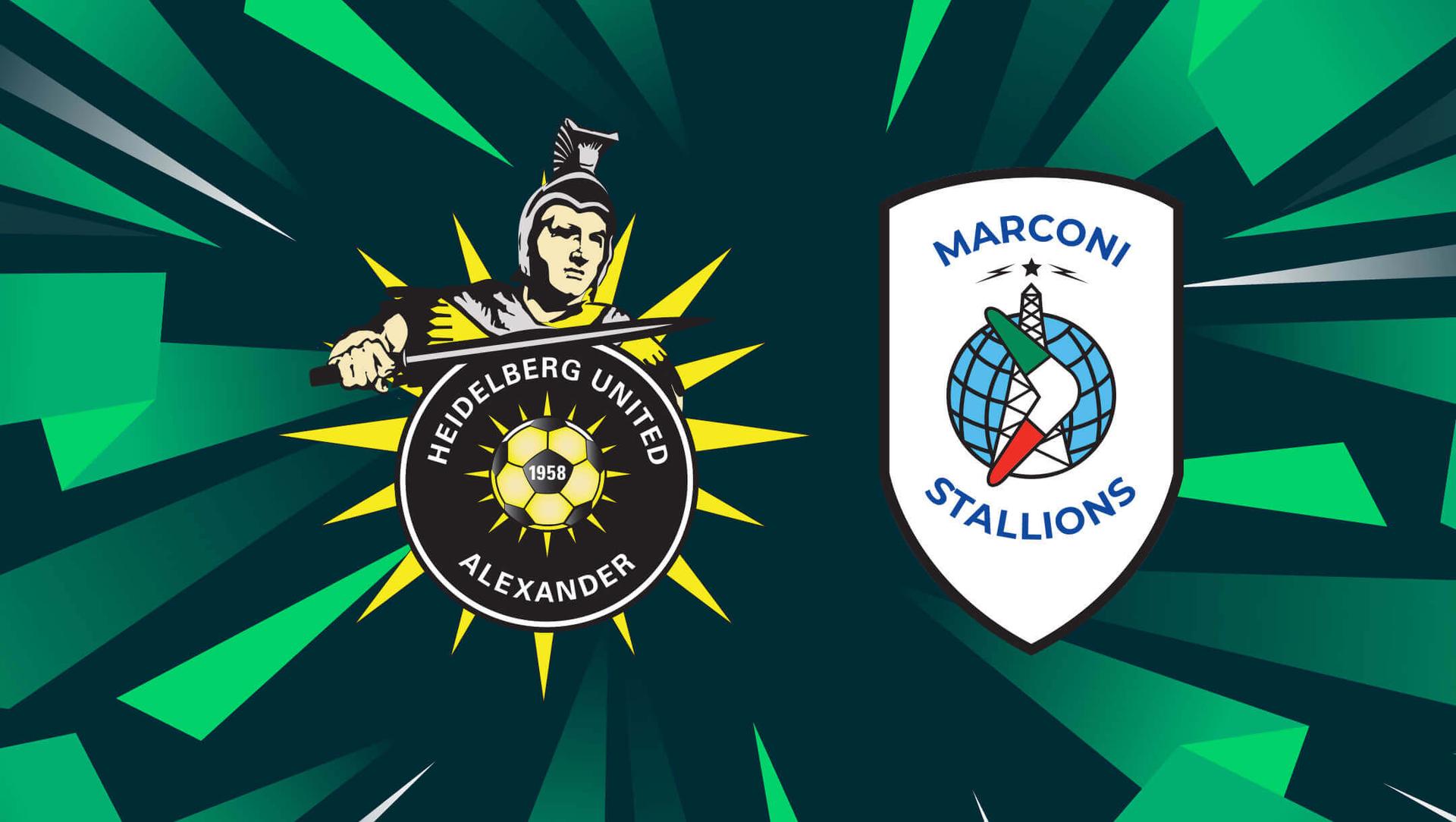 Heidelberg United FC vs Marconi Stallions FC