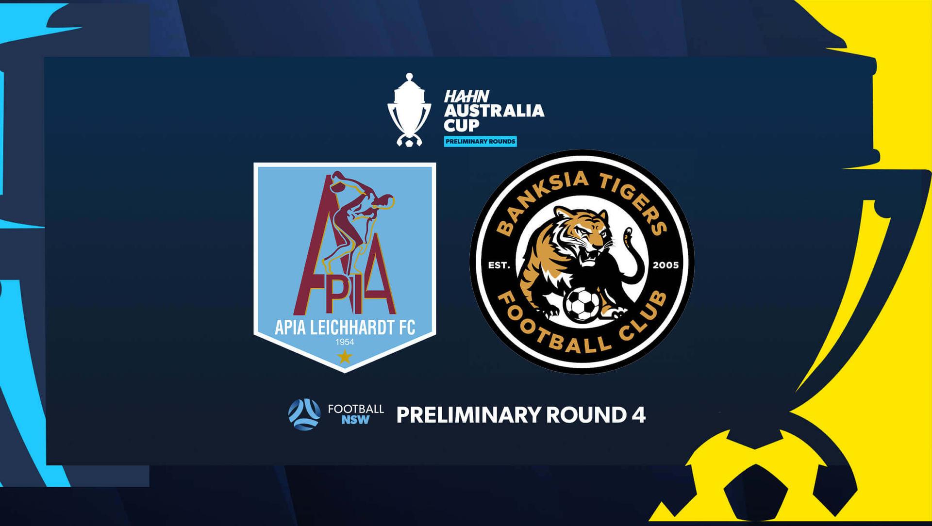 Hahn Australia Cup Preliminary Round 4: APIA Leichhardt FC v Banksia Tigers FC