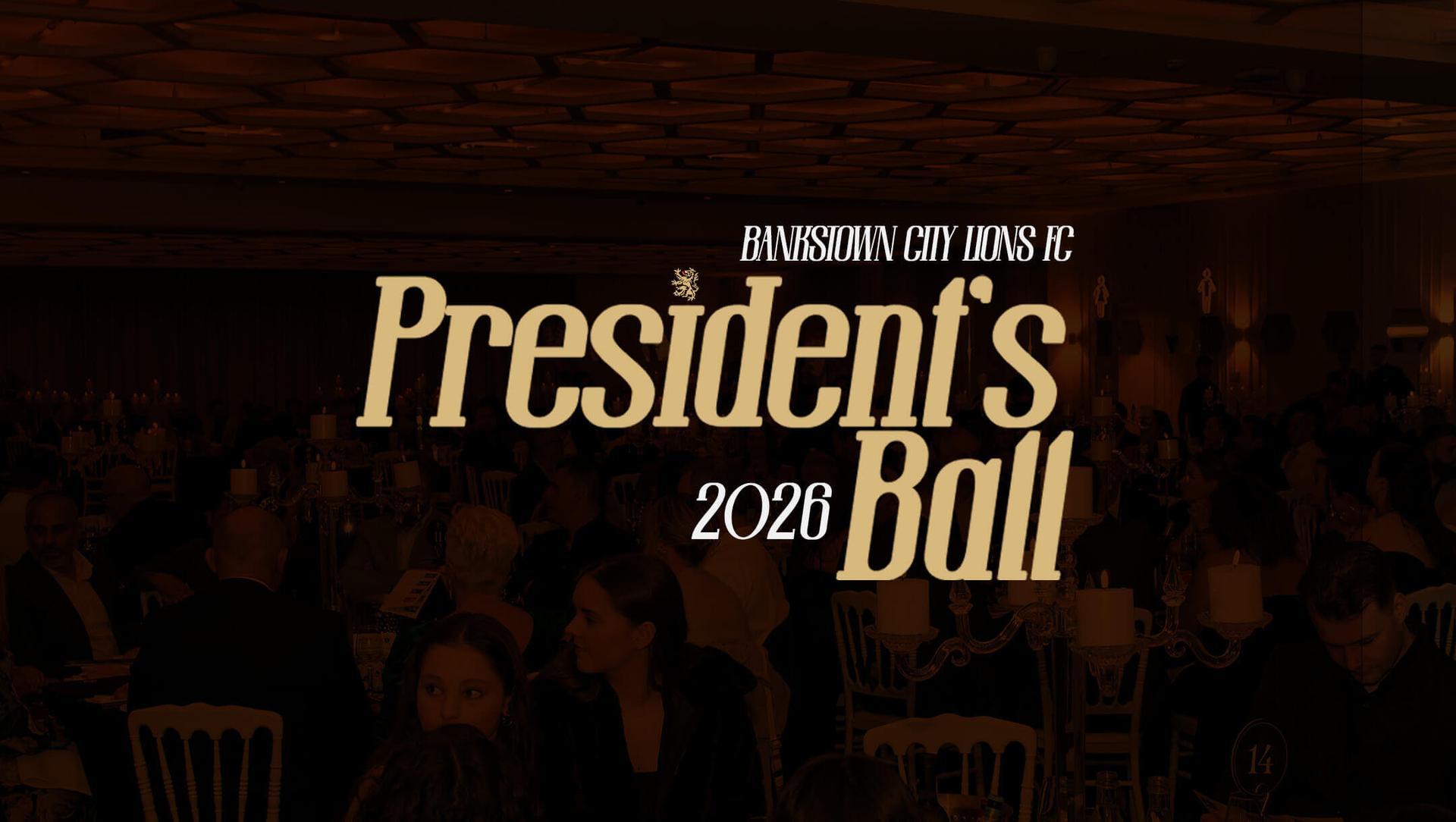 Bankstown City Lions FC President's Ball 2026