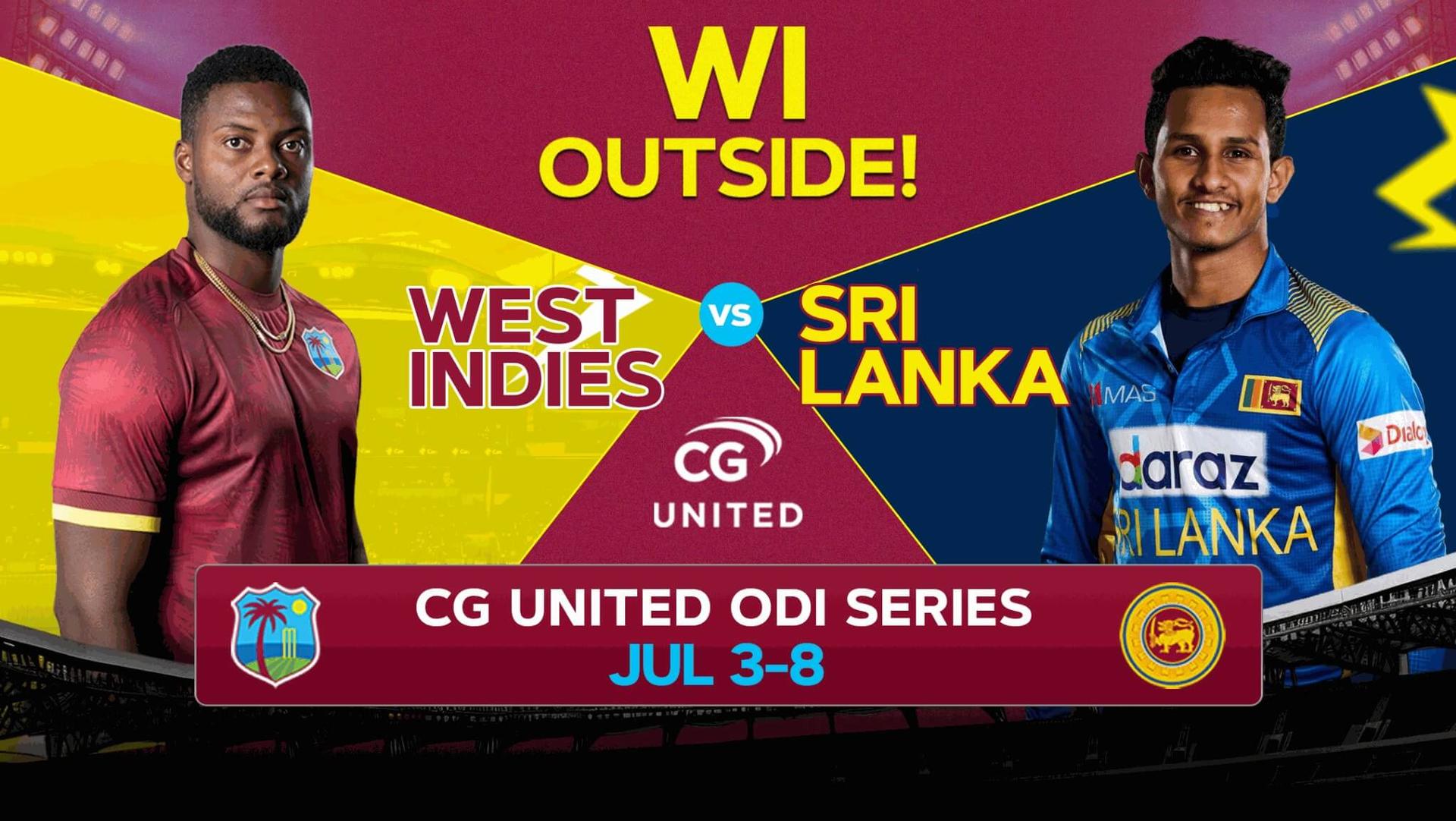 West Indies v Sri Lanka ODI 2026 - 3rd ODI