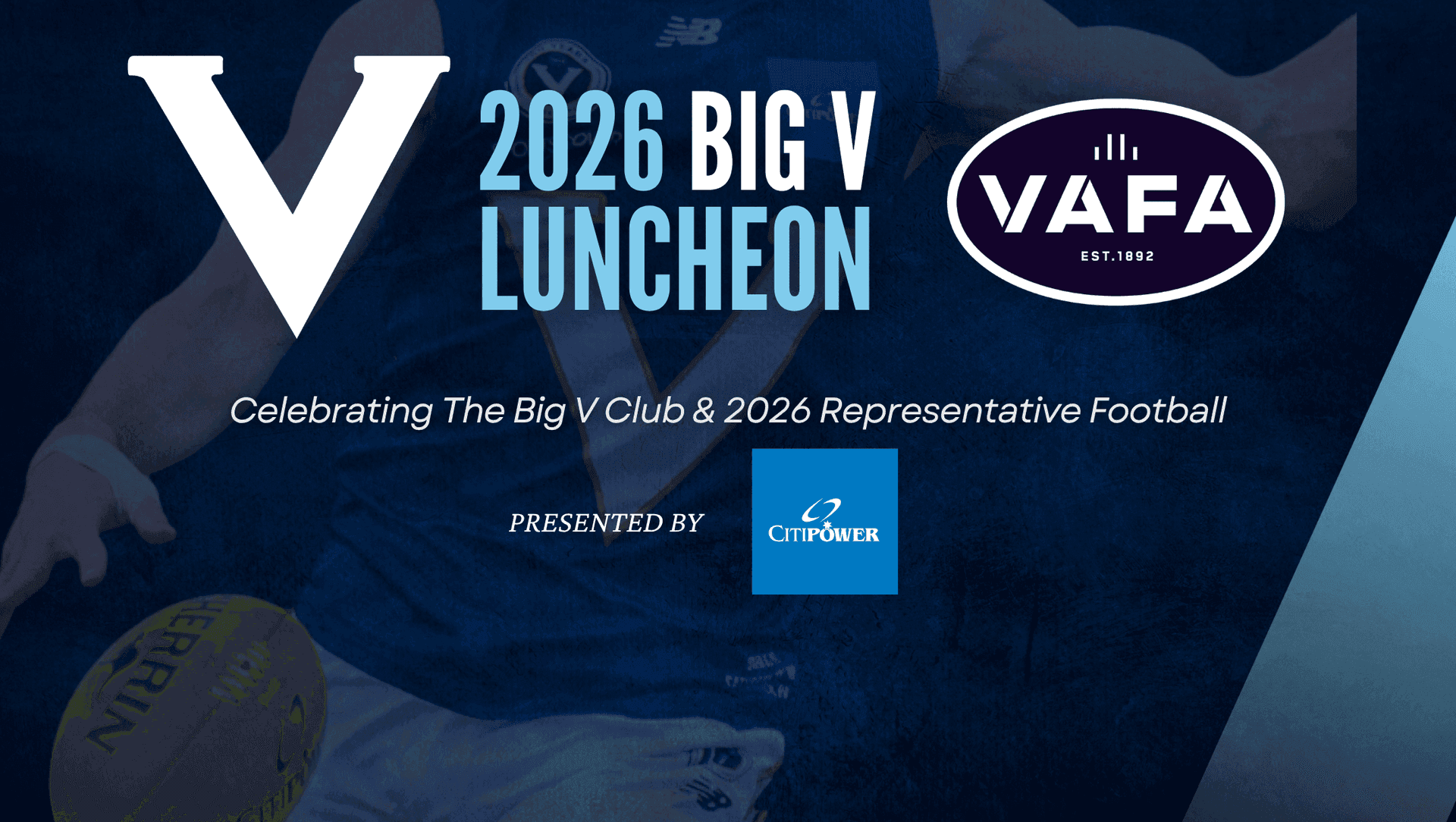 2026 VAFA Big V Luncheon Presented by CitiPower