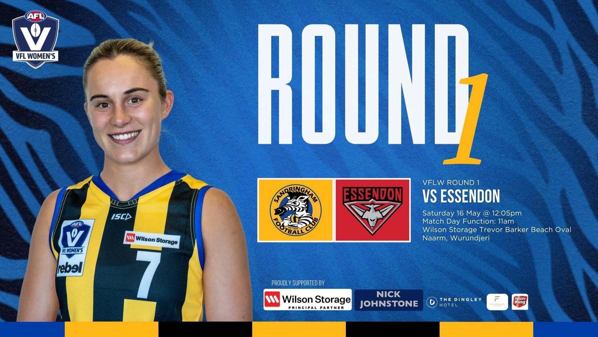 VFLW Round 1 Match Day Function