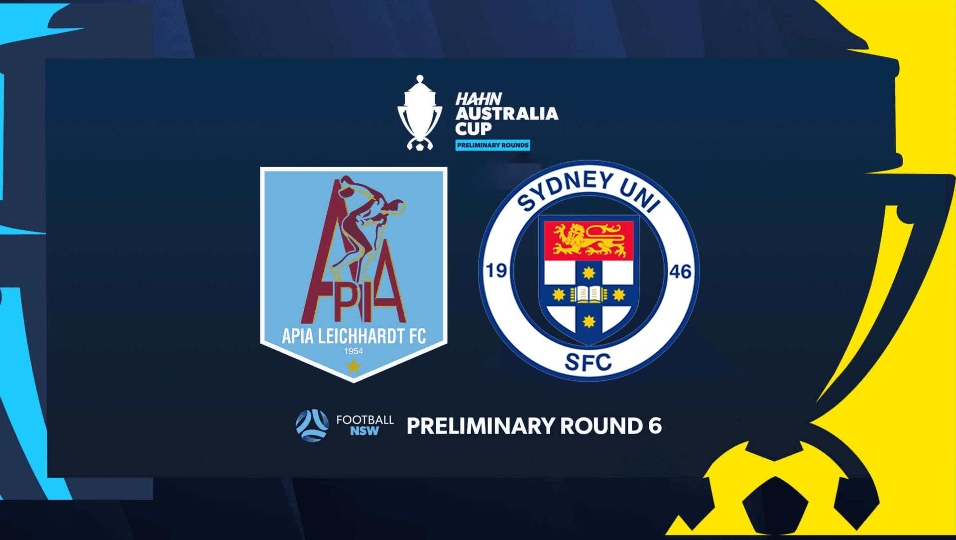 Hahn Australia Cup Preliminary Round 6: APIA Leichhardt FC v Sydney University SFC