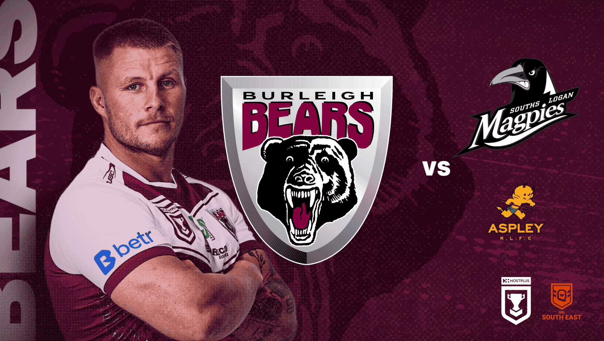 Burleigh Bears vs Souths Logan Magpies