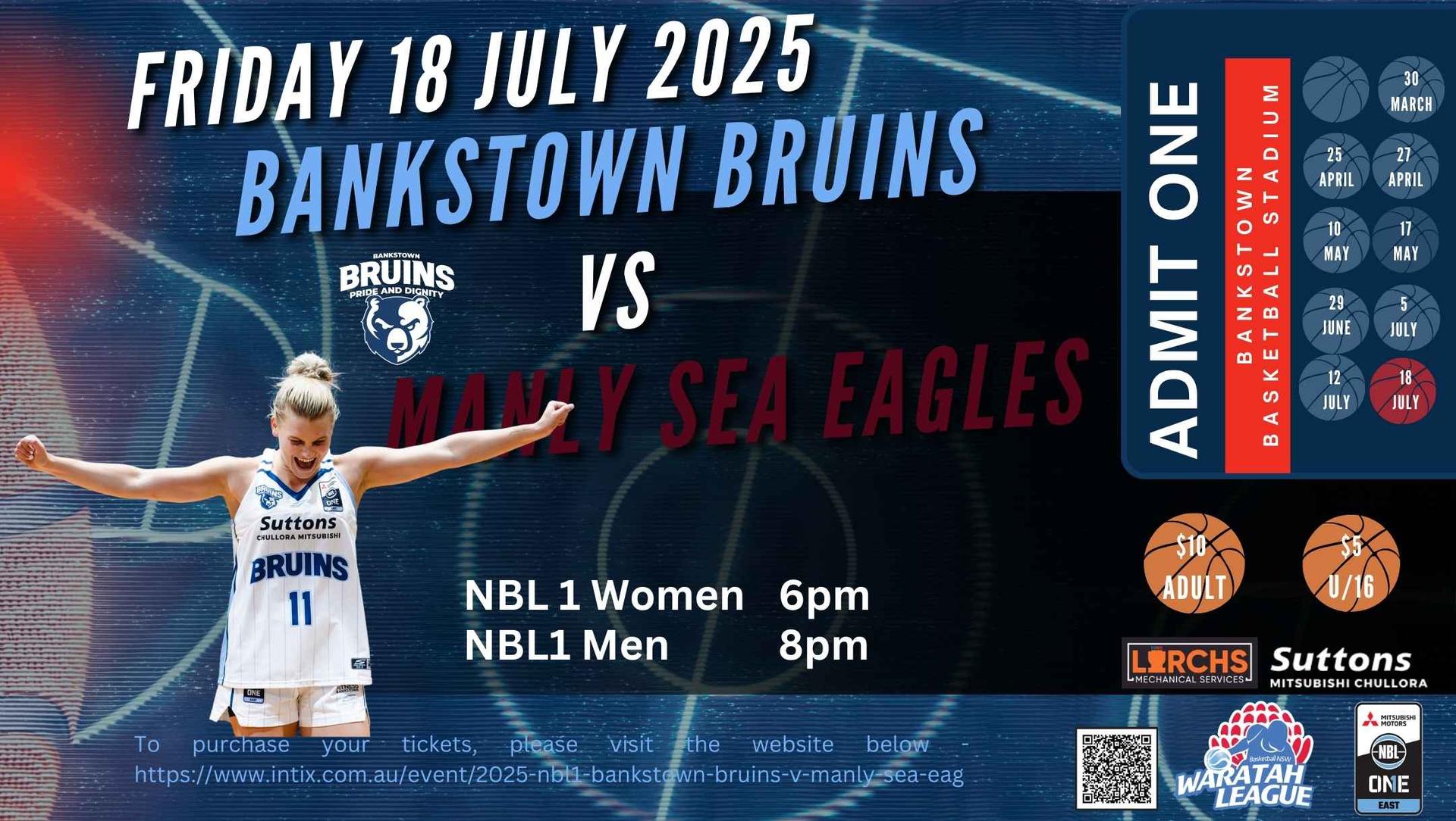 2025 NBL1 Bankstown Bruins v Manly Sea Eagles 2025 NBL1 Bankstown Bruins v Manly Sea Eagles
