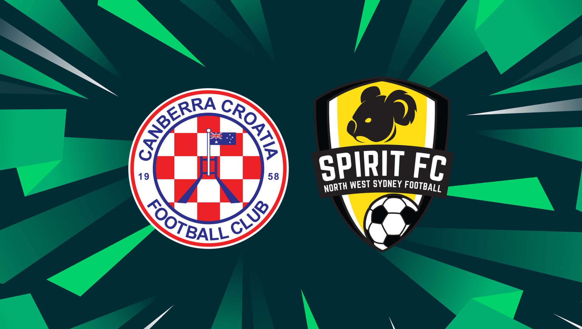 Canberra Croatia FC vs NWS Spirit Canberra Croatia FC vs NWS Spirit