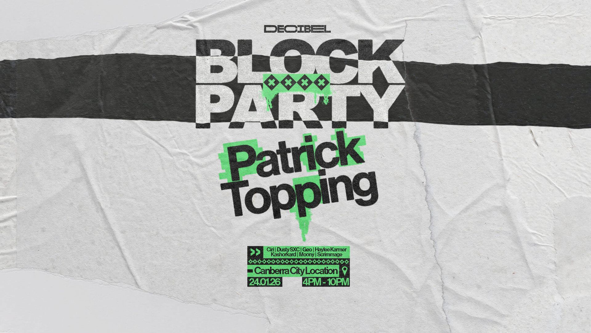 BLOCK PARTY ft Patrick Topping BLOCK PARTY ft Patrick Topping