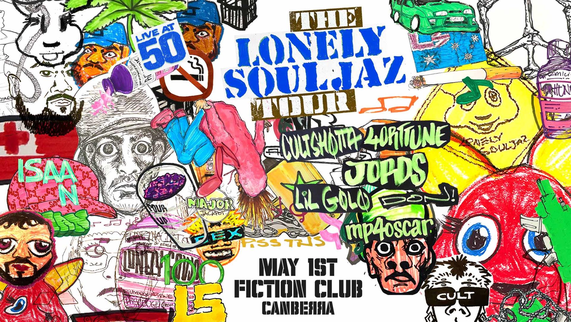 LIVE AT 50 - Lonely Souljaz (Cult Shotta, Lil Golo, 4orttune, Jords, mp4oscar) LIVE AT 50 - Lonely Souljaz (Cult Shotta, Lil Golo, 4orttune, Jords, mp4oscar)