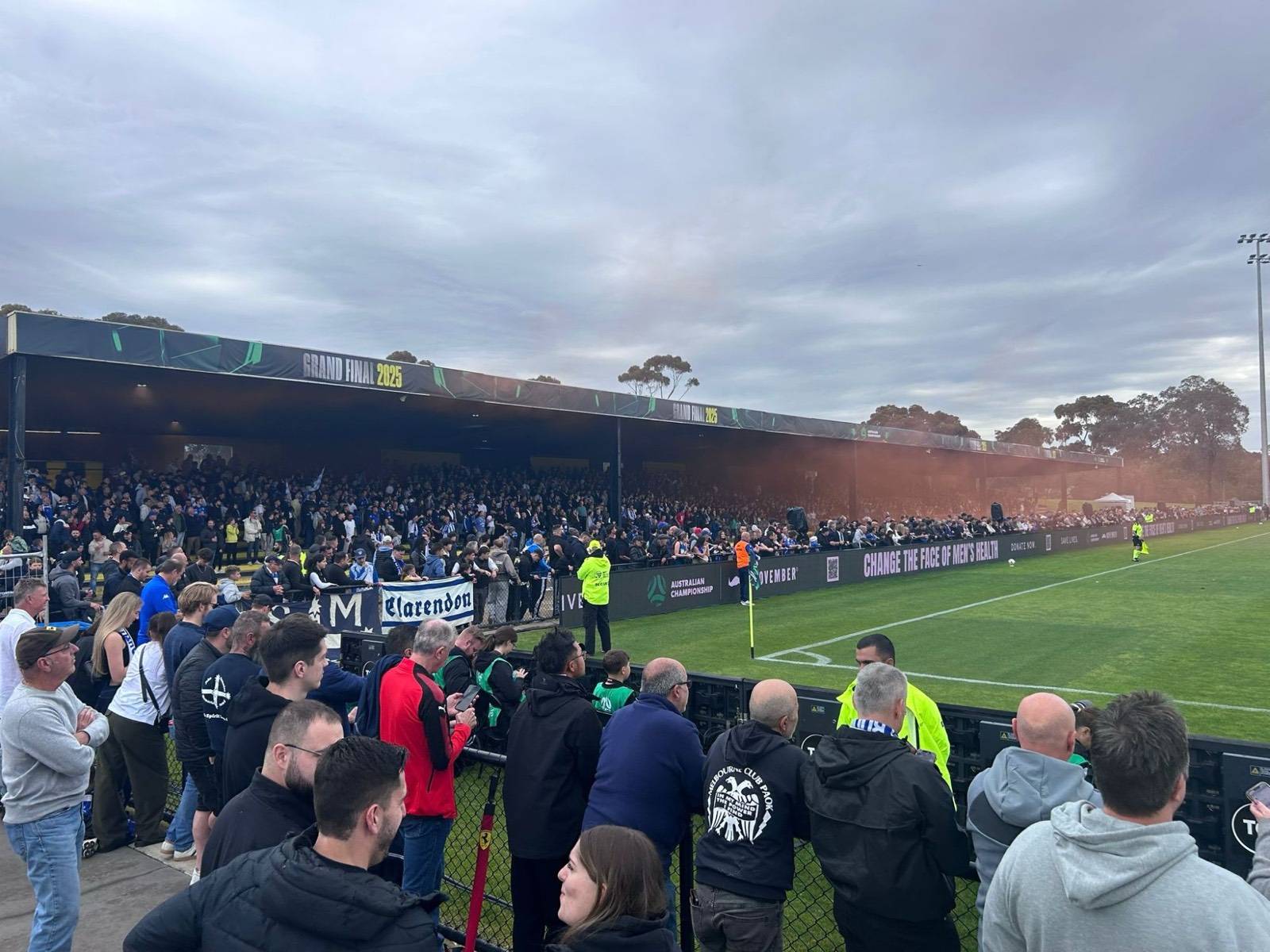 Packed stand at the Australian Championship Grand Final 2025